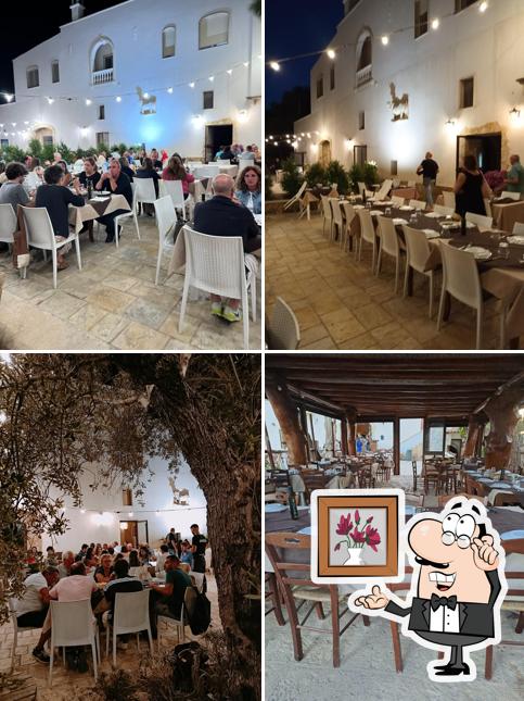 Gli interni di Masseria Bellimento