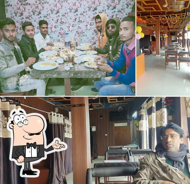The interior of Mitra da adda restaurant