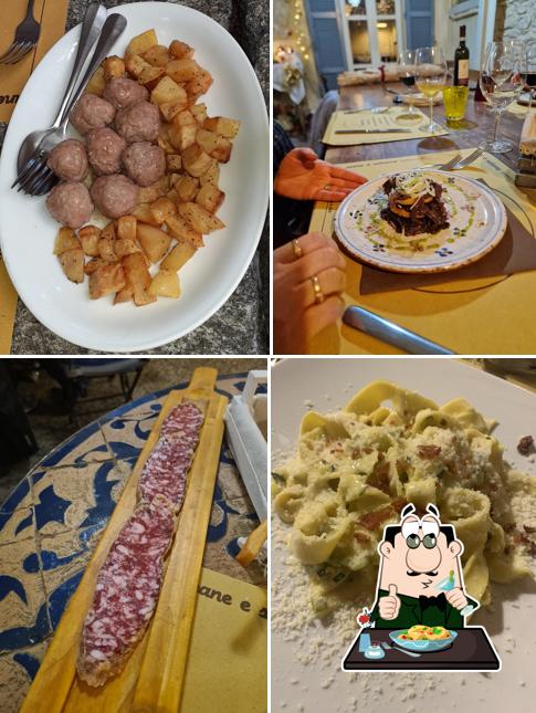 Cibo al Trattoria Pane e Salame