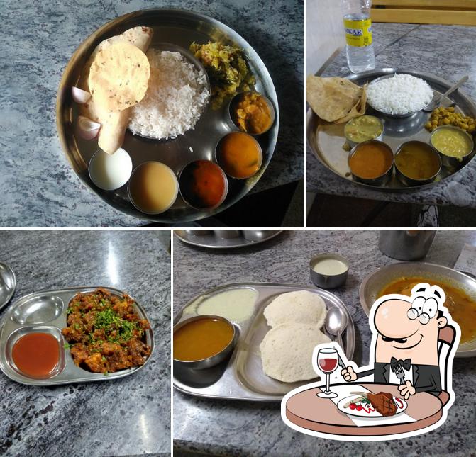 Get meat dishes at VRL Travels - Refreshment
