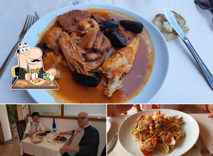 Cibo al Ristorante La Barcarola