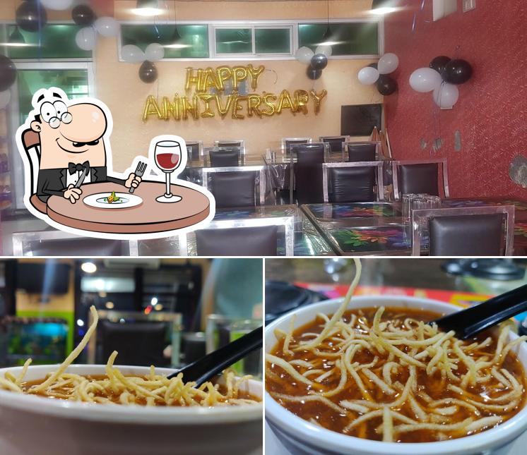 Food at Spice Restaurant