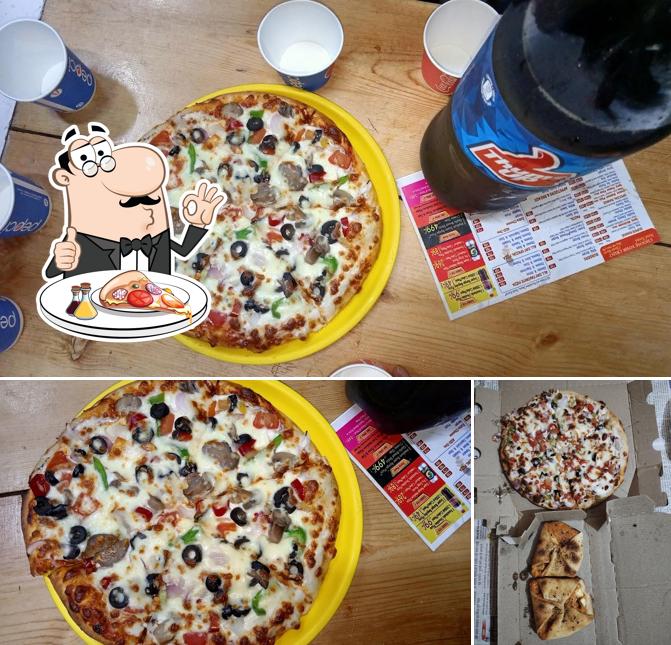 Pick pizza at The Pizza Theatre