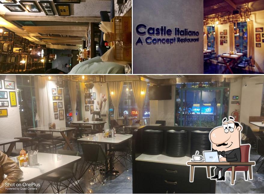 The interior of Castle Italiano