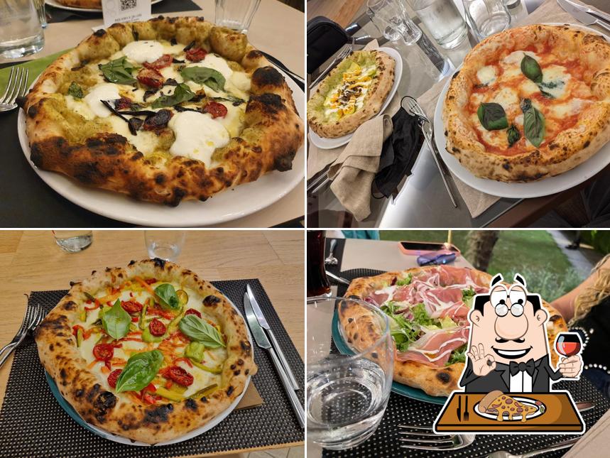A La Bolla, puoi ordinare una bella pizza