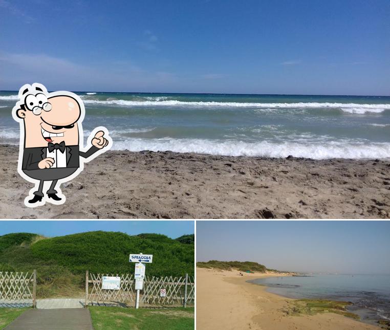 Puoi goderti l'aria fresca dal dehors di Lido Onda Blu - Ostuni
