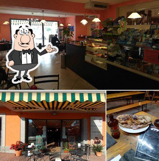 Gli interni di Bonnie e Clyde Pizzeria