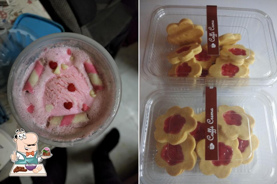 Enjoy one of the desserts