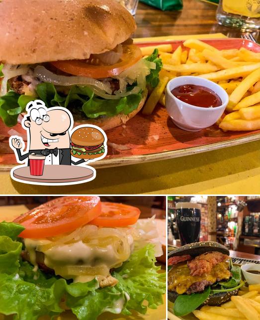 Ordina un hamburger a Ristorante Full Stop