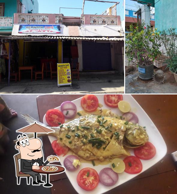 The exterior of Hamnath Cafe