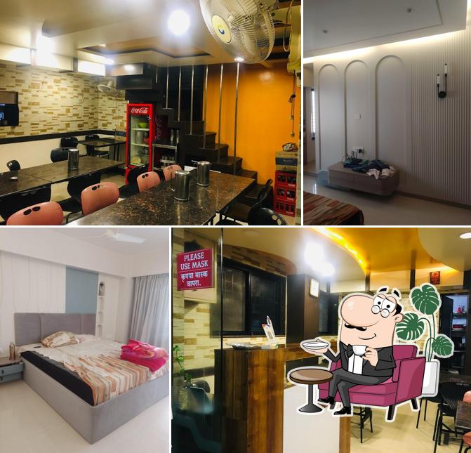 The interior of Hotel Supriya