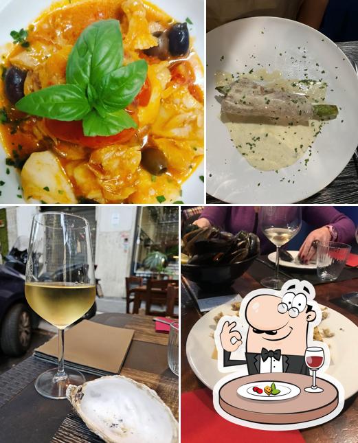 Platti al L'Officina del Pesce Roma