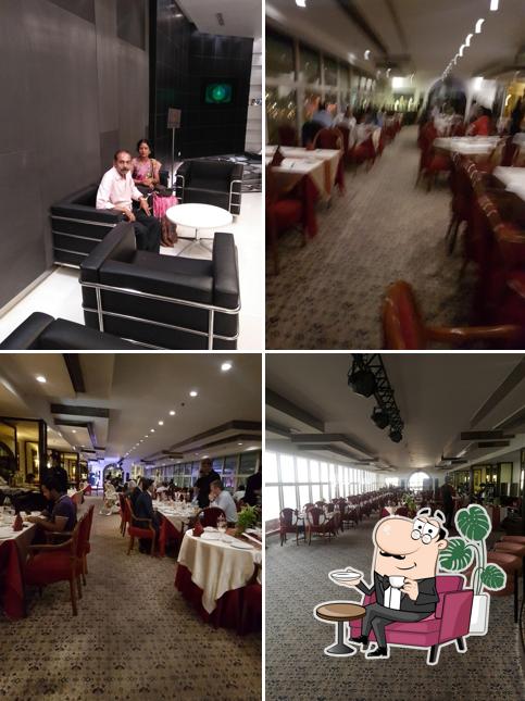The interior of Le Belvedere - Le Meridien