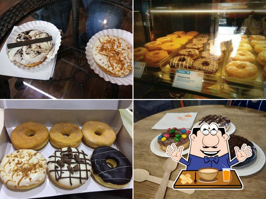Food at Mad Over Donuts