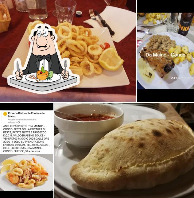Cibo al Pizzeria Ristorante Enoteca Da Maino
