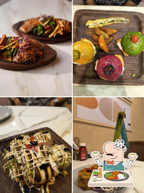 Food at Refections Cafe