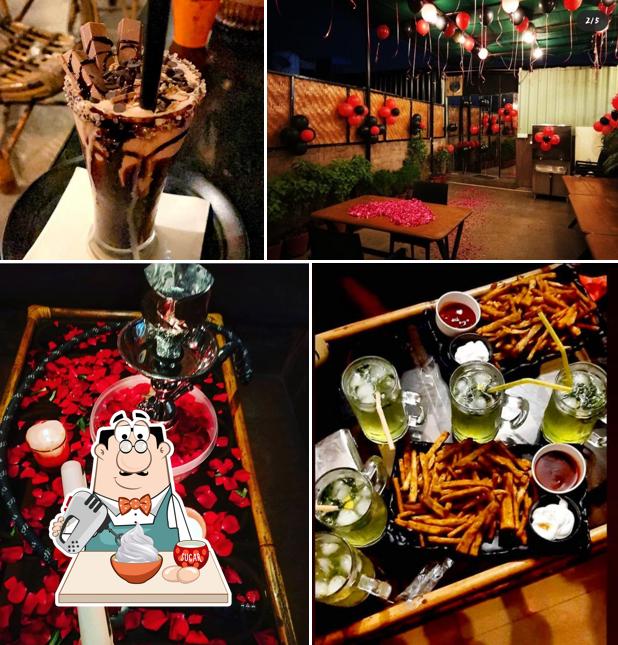 Cafe VIP provides a variety of sweet dishes