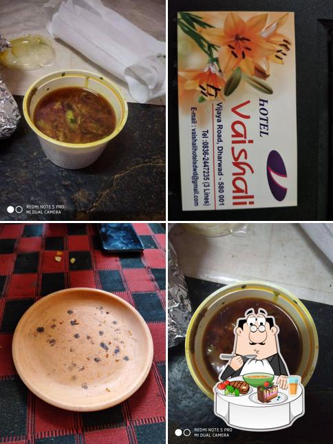 Hot and sour soup at Hotel Vaishali