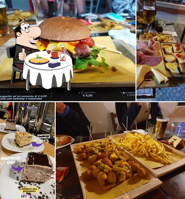 Piatto di formaggi al Kraken Pub