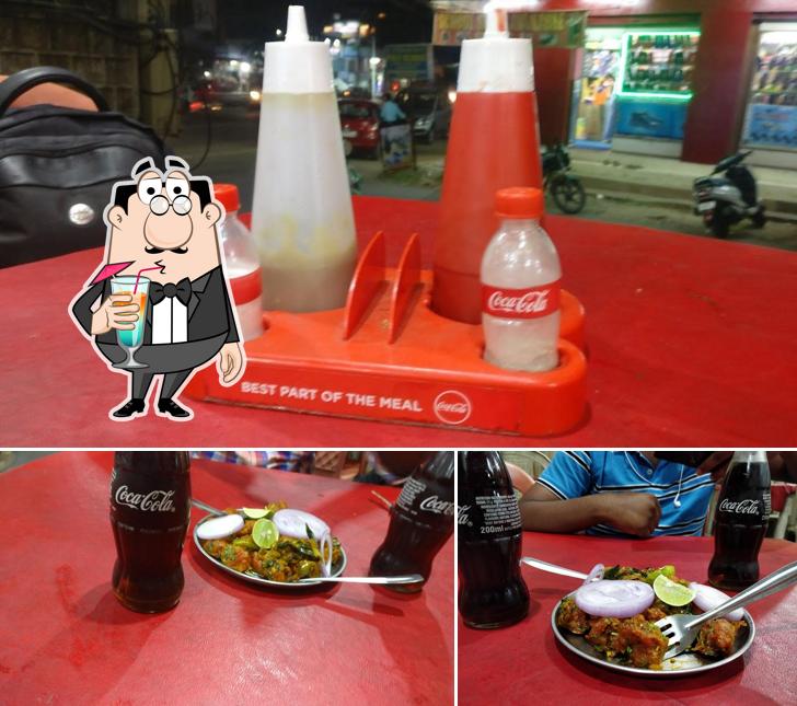 Get a drink from the menu