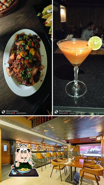 Among different things one can find food and exterior at Odin's Galley Bar & Kitchen