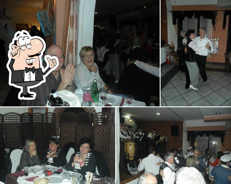 Gli interni di Restoran Fortunal