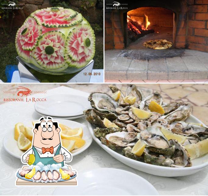 Ostriche al Ristorante Rocca Beach