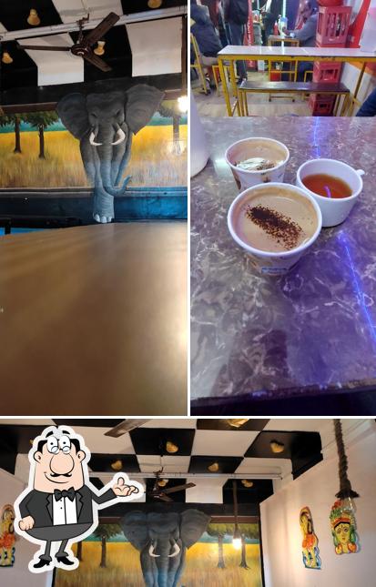 The interior of SIP 'O TEA
