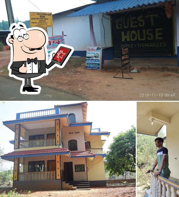 The exterior of Sea Lord Bed and Breakfast, Velagar, Shiroda( MTDC Approved Home Stay)