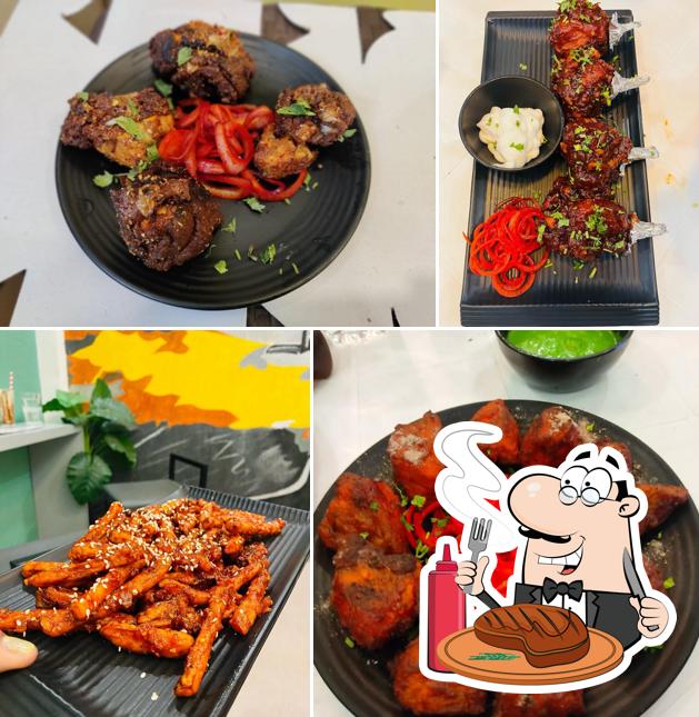 Pick meat meals at Take Off Point