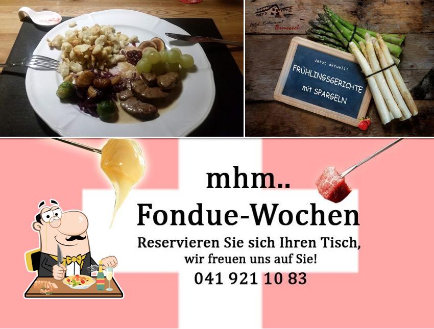 Platti al Hotel Restaurant Brauerei, Geschäftsführer: René Hodel