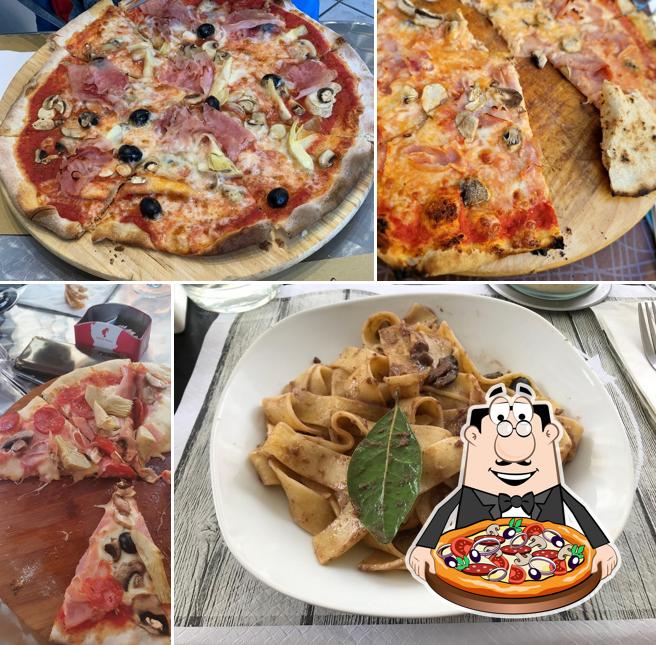 Scegli tra le molte varianti di pizza