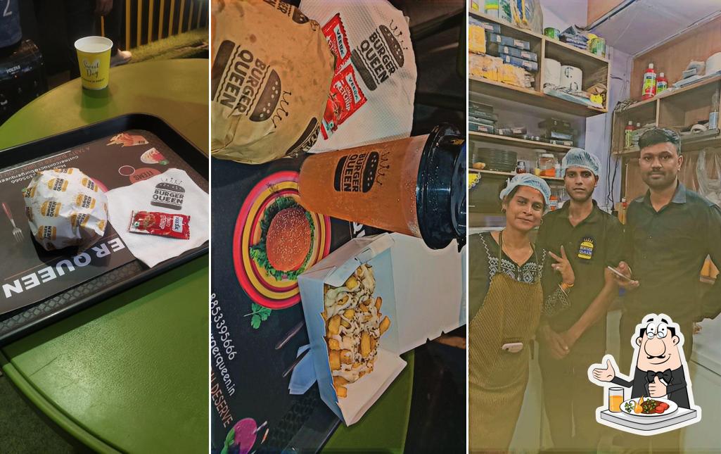 Food at Burger Queen