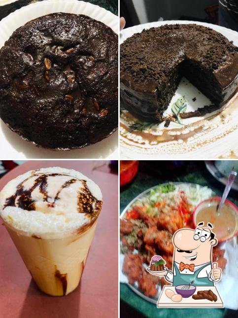 Friendz Cafe serves a number of sweet dishes