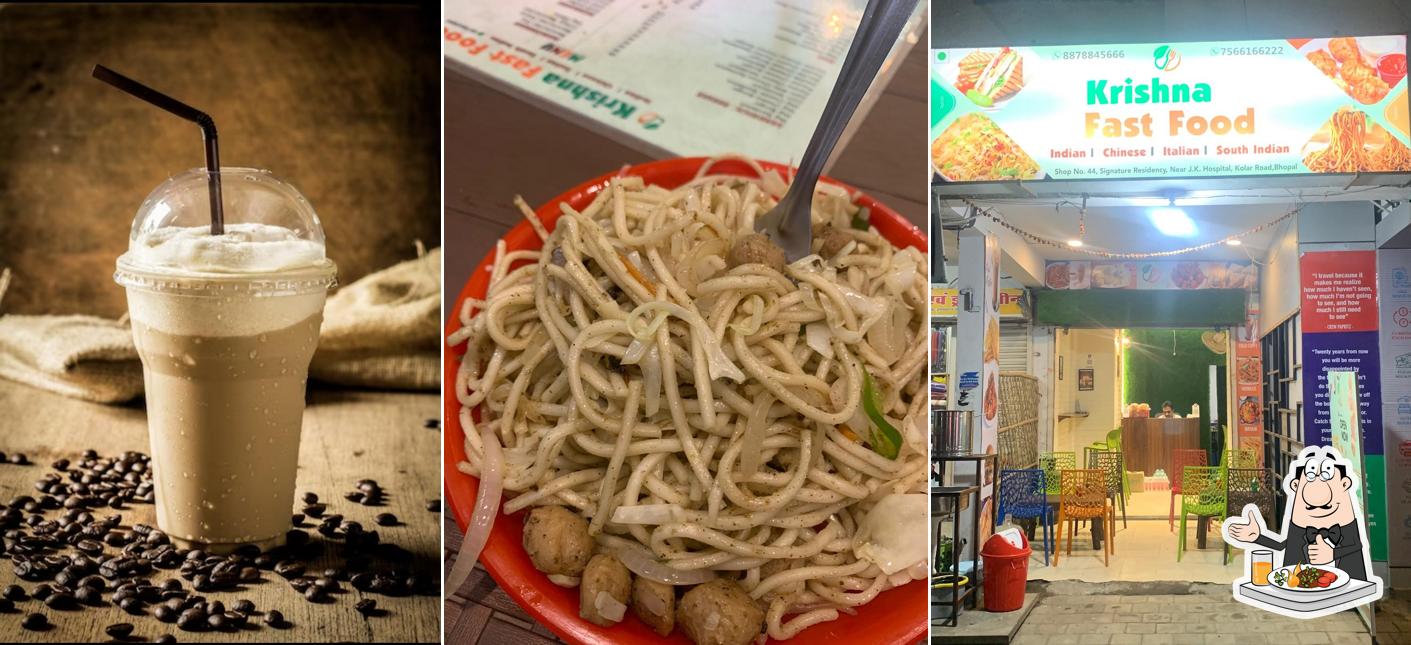 Food at Krishna Fast Food