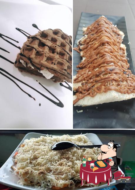 La Amigos Café offers a variety of desserts
