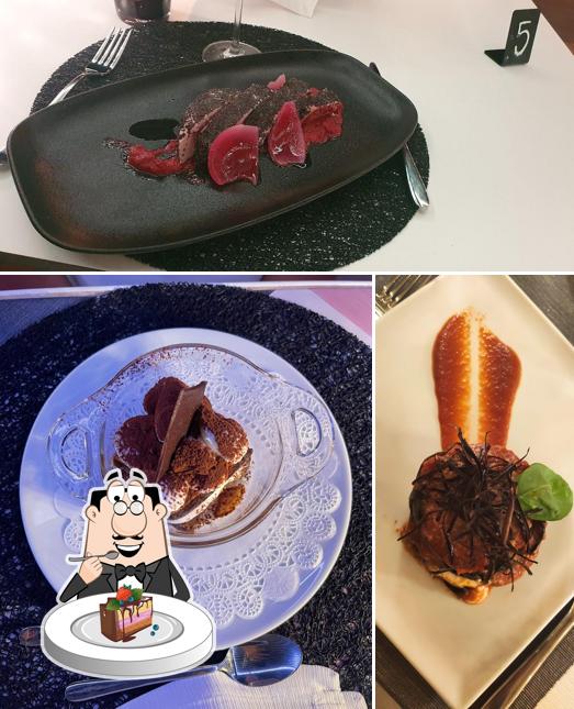 Torta al cioccolato al Osteria Petrosine