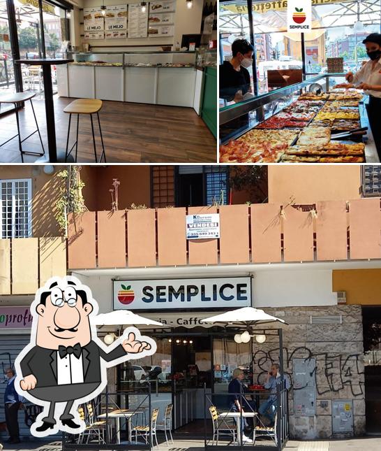 Gli interni di Semplice - Fast food genuino