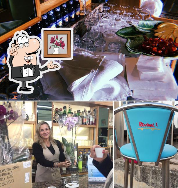 Gli interni di Bar Tabacchi Drive Revival
