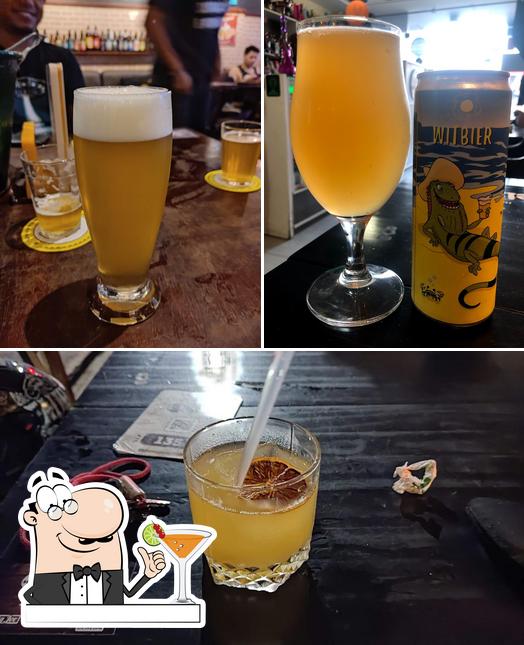 Escolha uma bebida do menu