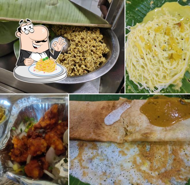 Spaghetti carbonara at Aryaas Hotel