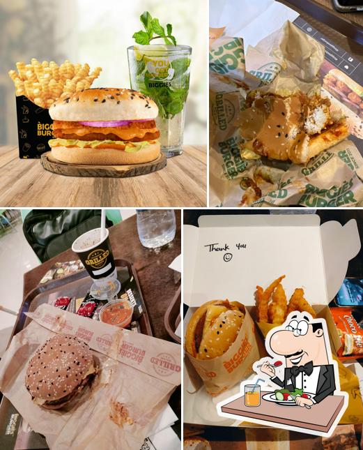 Food at Biggies Burger: R City Mall