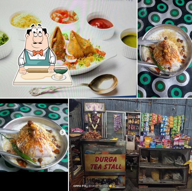 Samosa at Durga Tea stall & restaurant ( Devkabai hotel)