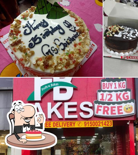 Cheesecake at FB Cakes Neelangarai