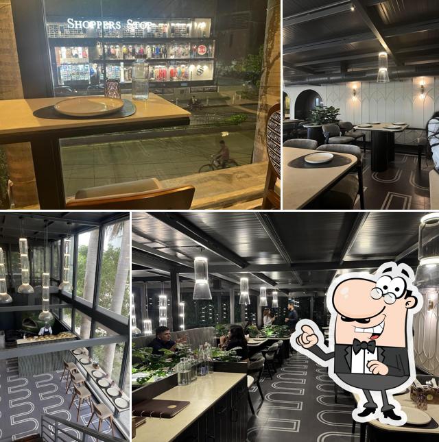 The interior of HUNDREDS BISTRO