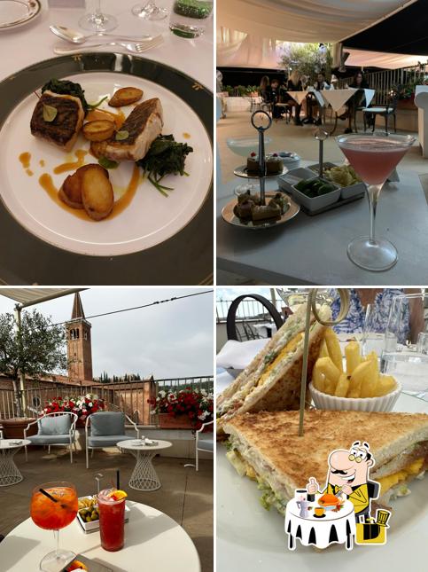 Cibo al Hotel Due Torri