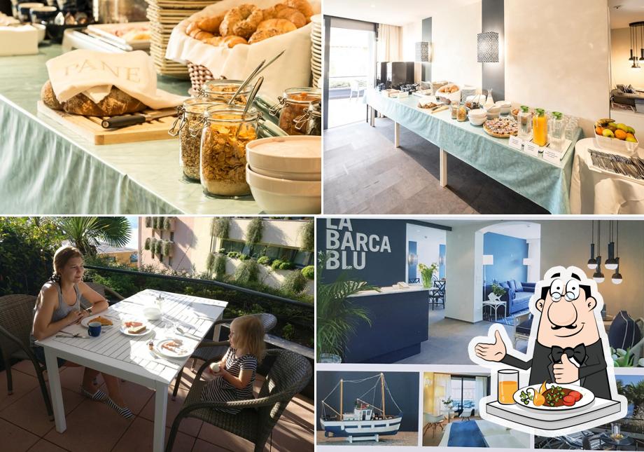 Hotel La Barca Blu si caratterizza per la cibo e interni