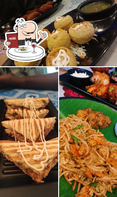 Food at Monkey Magic Karaikudi