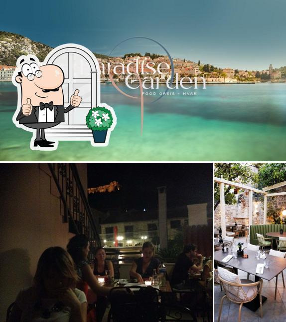 Gli esterni di Paradise Garden Hvar