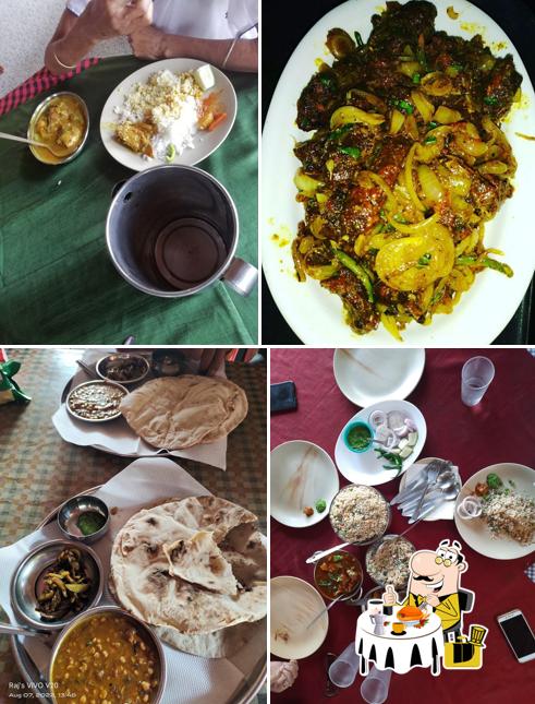 Food at Pine Yard, the family dhaba